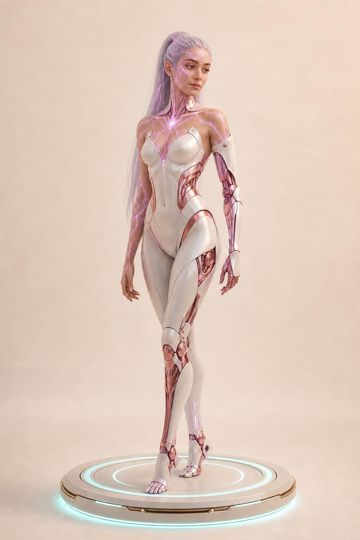 Circuitborn, violet-rose