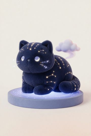 Purrloaf, constellation tabby