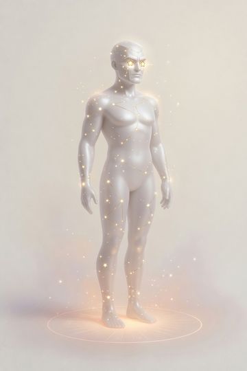 Constellation, celestial chart, masculine